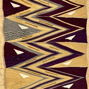 Image of a tapestry weaving by David Heustess.