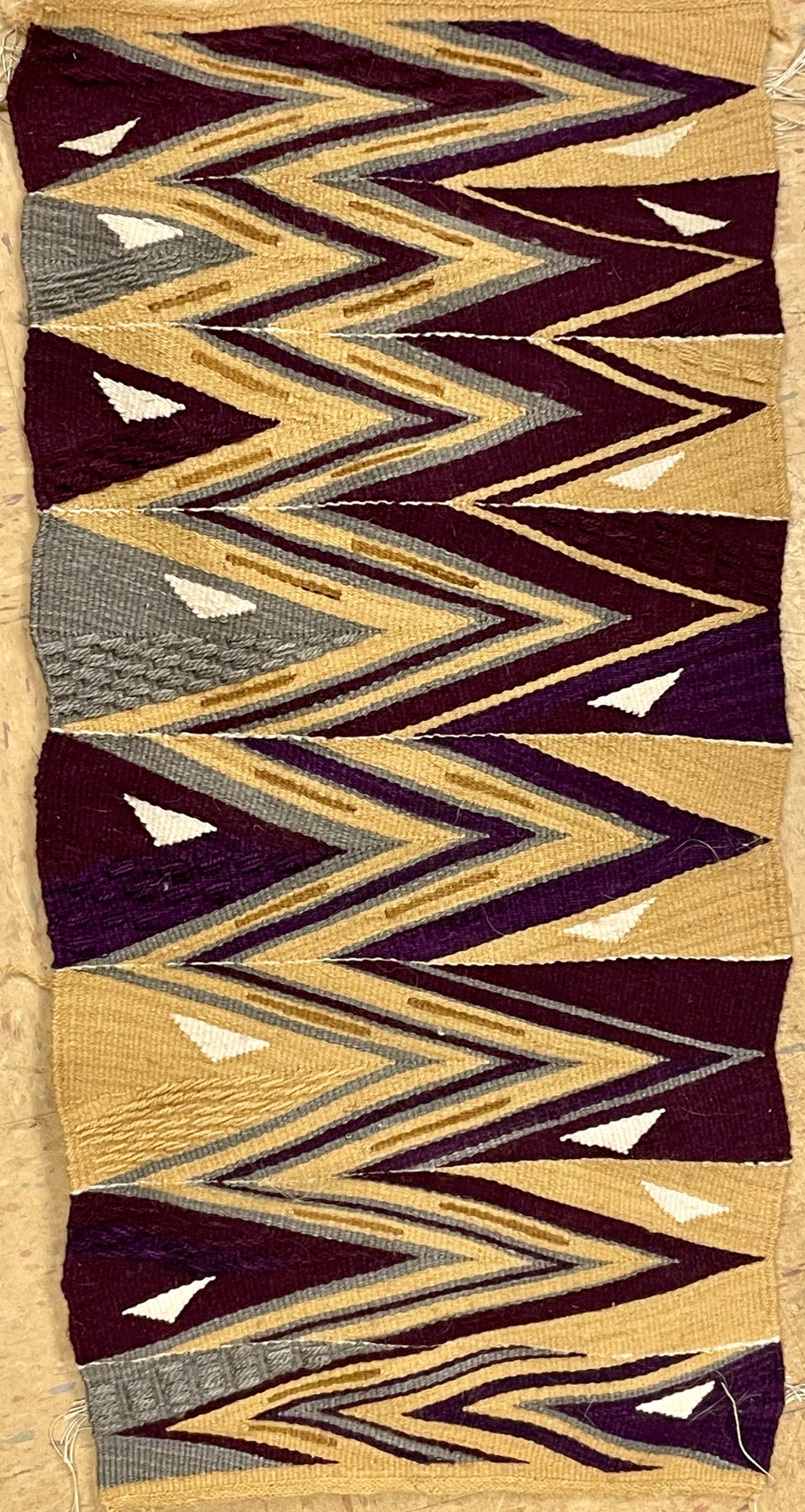 Image of a tapestry weaving by David Heustess.