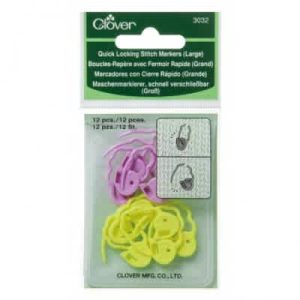 Notions Clover Quick Lock Stitch markers